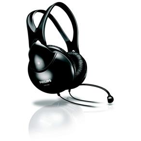 Headset Philips SHM1900/00 Preto - Intra Auricular