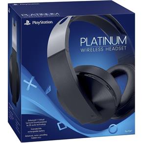 Headset Platinum Wireless 7.1 PS4 Playstation VR Novo Modelo Virtual Sorround - Sony