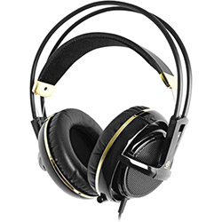 Tudo sobre 'Headset Siberia V2 - Black & Gold - SteelSeries'