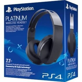 Headset Sony Platinum 7.1 Wireless - Ps4 e Ps4 Vr