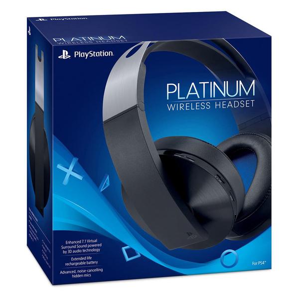 Headset Sony Platinum 7.1 Wireless - PS4
