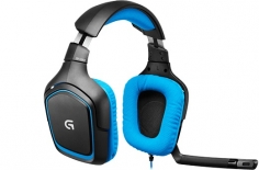 Headset Surround Sound Gaming G430 Dolby 7.1 Preto e Azul - Logitech - 1