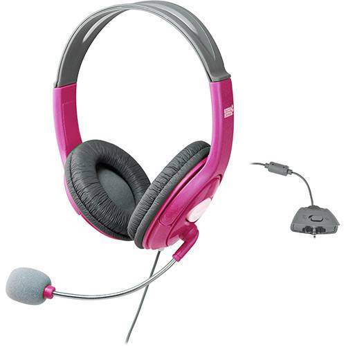 Headset Tech Dealer Rosa - XBOX 360