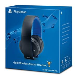 Headset Wireless Stereo Gold Ps4