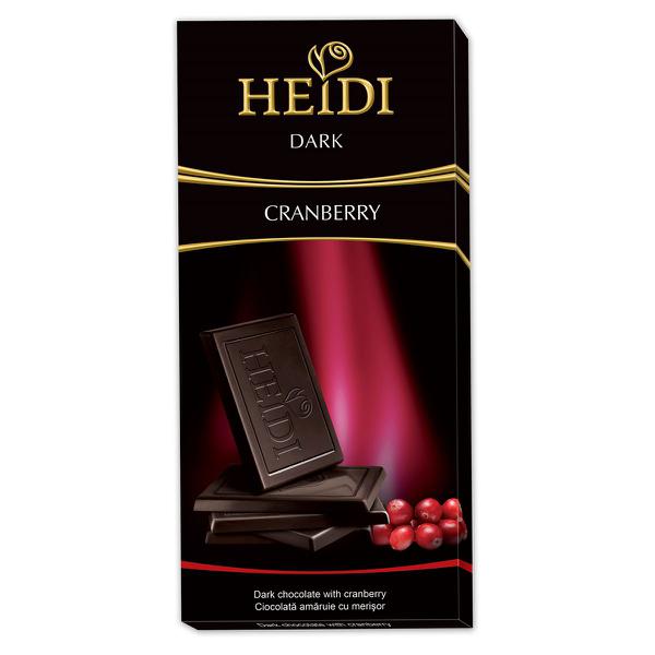 Heidi Dark Chocolate Cranberry 80g