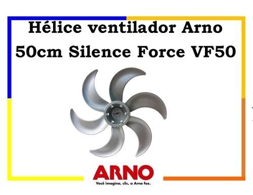 Hélice Ventilador Arno 50Cm Silence Force C/ Trava