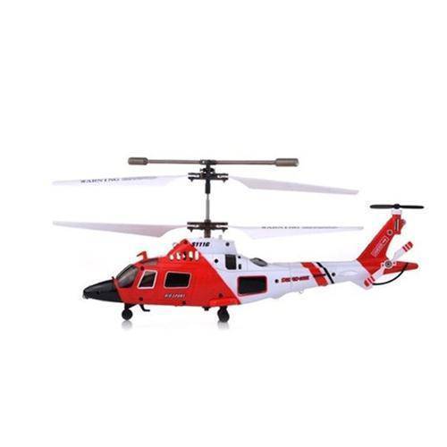 Helicoptero Controle Remoto Falcao 3 Canais Giratorio Luz Lithium Dupla Proteção