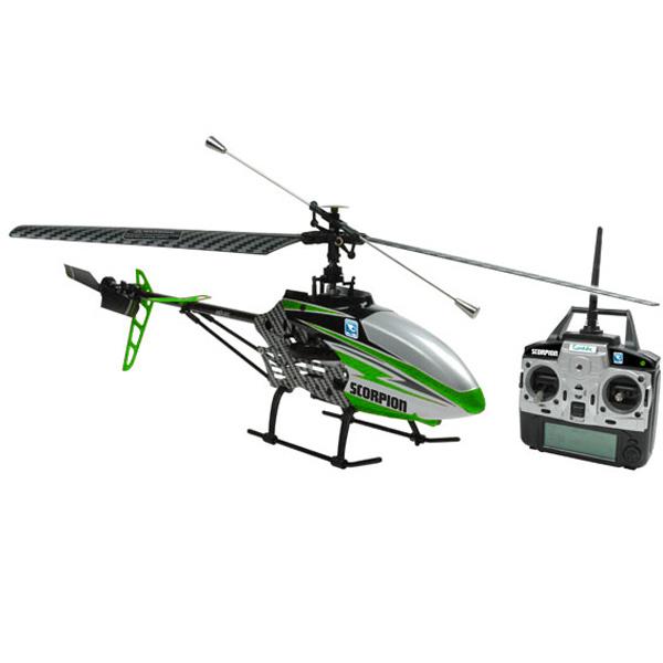 Helicóptero de Controle Remoto com Câmera - Scorpion Verde - Candide