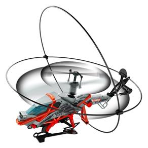 Helicóptero de Controle Remoto - Heli Shield II Vermelho - DTC