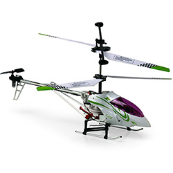 Tudo sobre 'Helicóptero Perfomer 3.5 Branco e Verde C/ Controle Remoto - Homeplay'
