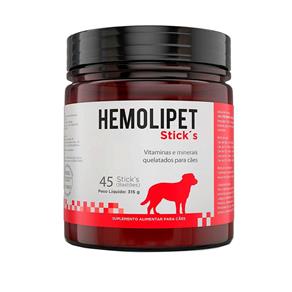 Hemolipet 45 Sticks Vitaminas para Cachorro