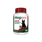 Hepvet 30 Comprimidos Vetnil Suplemento Cães e Gatos