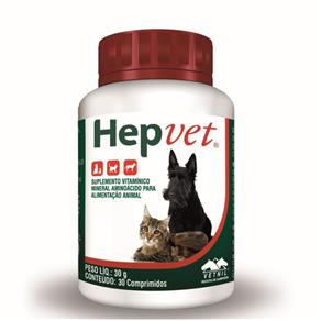 Hepvet 30 Comprimidos