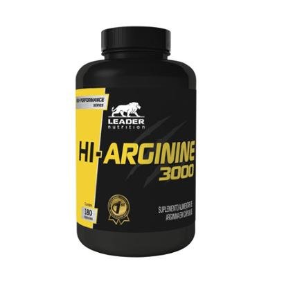 Hi-Arginine 3000 (180 Caps) - Leader Nutrition