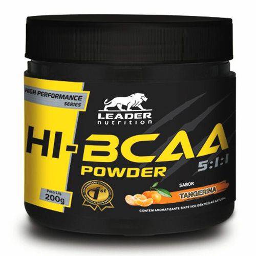 Tudo sobre 'Hi-BCAA Powder 200g - Leader Nutrition'