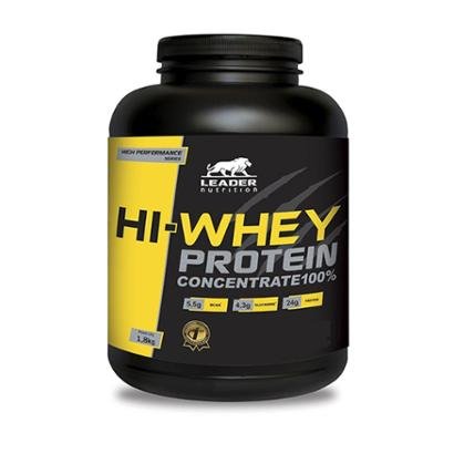 Hi-Whey Protein 100 % Concentrate (1,8kg) Leader Nutrition