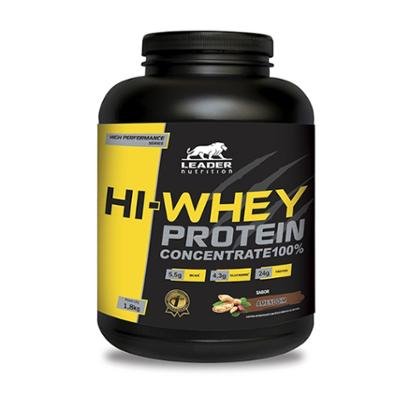 Hi-Whey Protein 100 % Concentrate (1,8kg) Leader Nutrition