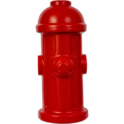 Hidrante para Sanitário Osso para Cães Amfpet - Vermelho