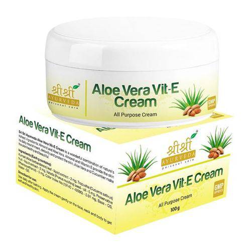 Tudo sobre 'Hidratante Corporal com Aloe Vera e Vitamina e 100g - Sri Sri Ayurveda'
