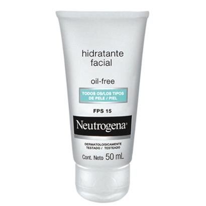 Hidratante Facial Neutrogena Oil Free FPS 15 50ml