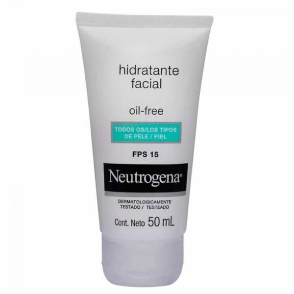 Hidratante Facial Neutrogena Oil Free Fps15 50ml