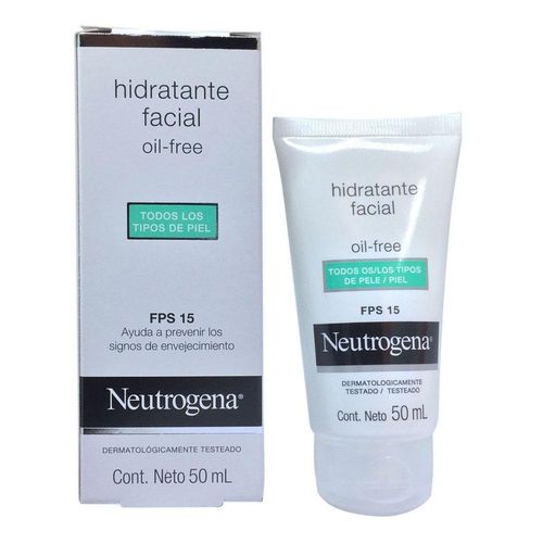 Hidratante Facial Neutrogena Oil Free FPS15 com 50ml