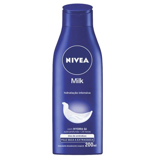 Hidratante Nivea Milk Pele Seca a Extra Seca 200ml