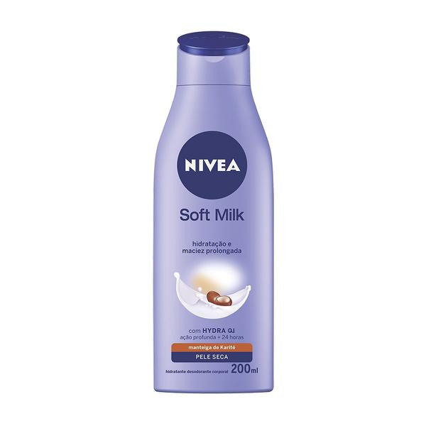 Hidratante Nivea Soft Milk - 200ml