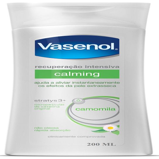 Hidratante Vasenol Recuperação Intensiva Camomila 200ml
