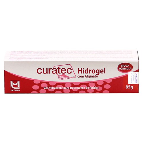 Hidrogel Curatec com Alginato Gel Hidratante de Feridas 85g