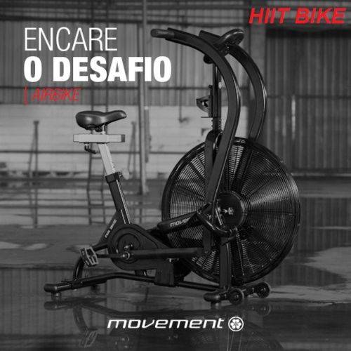 Tudo sobre 'HIIT Bike- Bicicleta Ergométrica Crossfit - Airbike Movement'