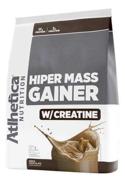 Hiper Mass Gainer 1.5kg Atlhetica - Hipercalórico Chocolate