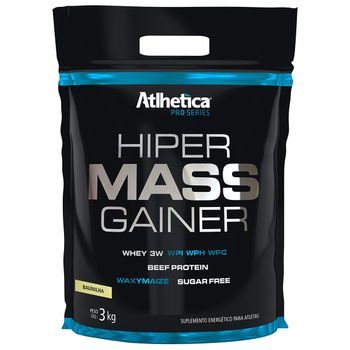 Hiper Mass Gainer Baunilha Refil 3kg - Atlhetica