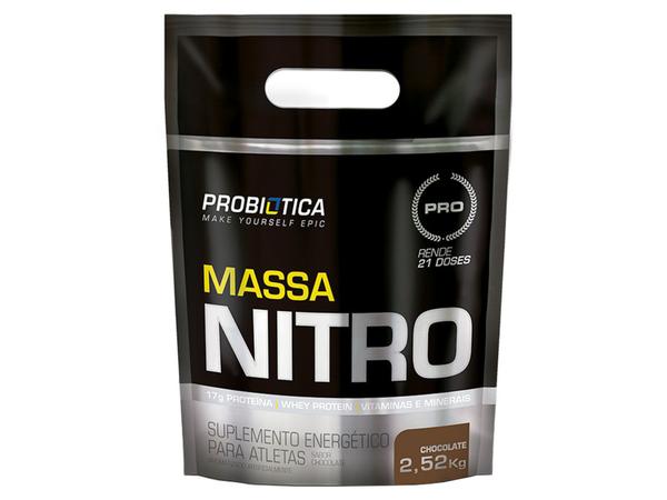 Hipercalórico Massa Nitro 2520kg Chocolate Refil - Probiotica