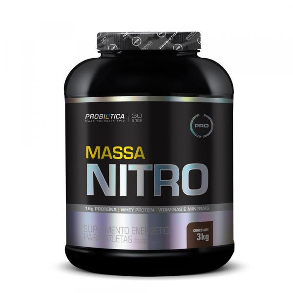 Hipercalórico Massa Nitro 3kg Chocolate - Probiótica