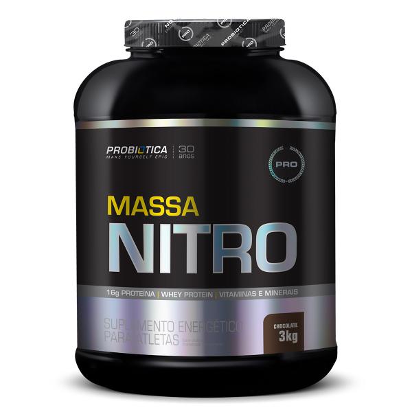 Hipercalórico MASSA NITRO NO2 - Probiótica - 3kg