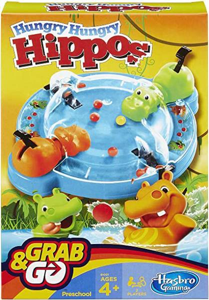 Hipopótamos Comilões Grab Go B1001 - Hasbro Original