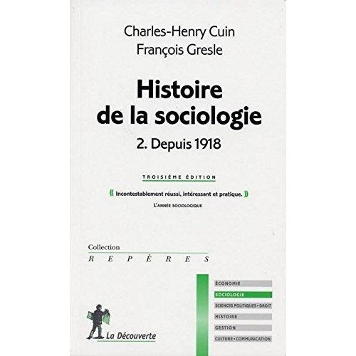 Histoire de La Sociologie, V.2