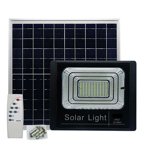 Holofote Refletor 40w Energia Solar Painel Automático e Manual Lorben GT515