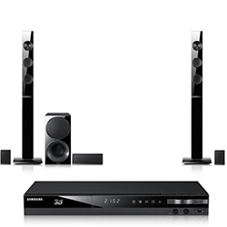 Home Theater Blu-Ray 3D - Samsung - HT- E4530K/ZD 1000W, HDM/USB, Função Karaokê, MP3, Wireless Ready