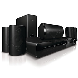 Home Theater C/ DVD - 250 W RMS, HDMI,DIVX, USB - HTS3510/78 - Philips