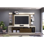 Home Theater Frizz Gold Off White/Savana - Madetec