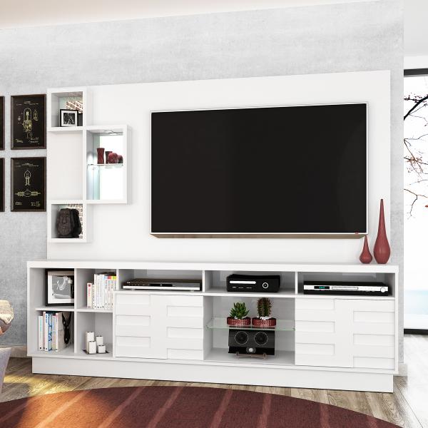 Home Theater Heitor - Branco - Madetec