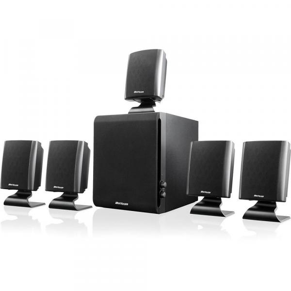 Home Theater Multilaser SP088 5.1 60W RMS - Preto