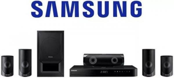 Home Theater Samsung HT-J5500K/ZD 5.1 Canais com Blu-ray 3D, Wi-Fi, Smart, Karaokê, Bluetooth, Entrada HDMI e USB 1000