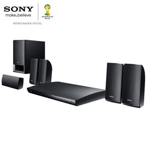 Home Theater Sony BDV-E290 5.1 Canais com Blu-Ray Player 3D Smart, Cabo HDMI e Entrada USB - 850 W