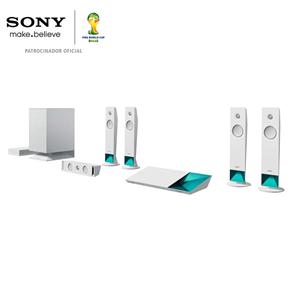 Home Theater Sony BDV N7100WL 5.1 Canais com Blu-Ray Player 3D, Função Torcida, Bluetooth, Wi-Fi, Saída HDMI e Entrada USB - 850 W