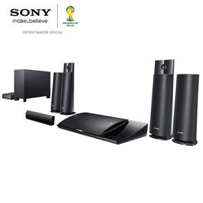 Home Theater Sony BDV-N790W 5.1 Canais com Blu-Ray Player 3D Smart, Wi-Fi, Saída HDMI e Entrada USB - 850 W