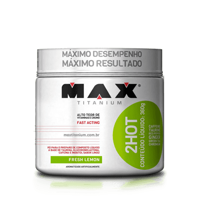 2Hot 360G - Max Titanium (LIMÃO)