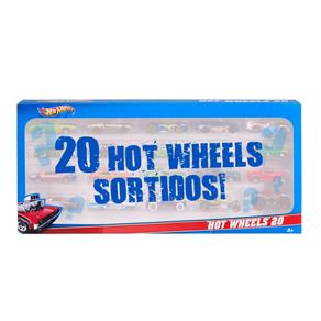 Hot Wheels 20 Carrinhos - Mattel